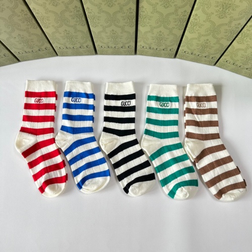 Cheap Gucci Socks #1261117 Replica Wholesale [$29.00 USD] [ITEM#1261117] on Replica Gucci Socks