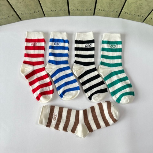 Cheap Gucci Socks #1261117 Replica Wholesale [$29.00 USD] [ITEM#1261117] on Replica Gucci Socks