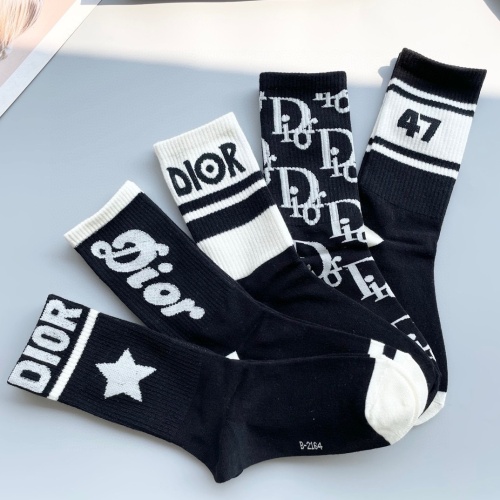 Cheap Christian Dior Socks #1261122 Replica Wholesale [$29.00 USD] [ITEM#1261122] on Replica Christian Dior Socks