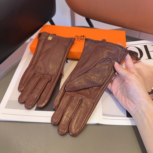 Cheap Hermes Gloves #1261200 Replica Wholesale [$45.00 USD] [ITEM#1261200] on Replica Hermes Gloves