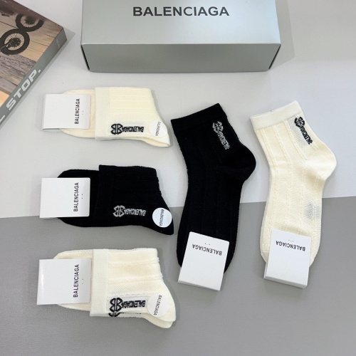 Cheap Balenciaga Socks #1261214 Replica Wholesale [$27.00 USD] [ITEM#1261214] on Replica Balenciaga Socks