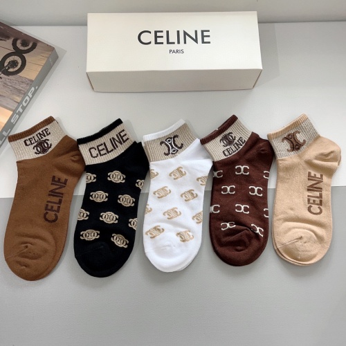 Cheap Celine Socks #1261218 Replica Wholesale [$25.00 USD] [ITEM#1261218] on Replica Celine Socks