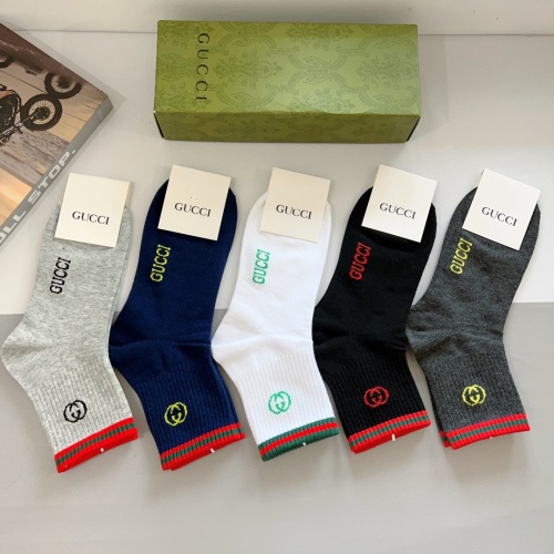 Cheap Gucci Socks For Men #1261221 Replica Wholesale [$27.00 USD] [ITEM#1261221] on Replica Gucci Socks