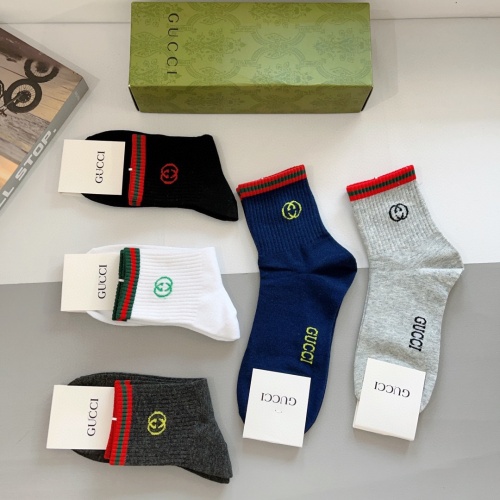 Cheap Gucci Socks For Men #1261221 Replica Wholesale [$27.00 USD] [ITEM#1261221] on Replica Gucci Socks