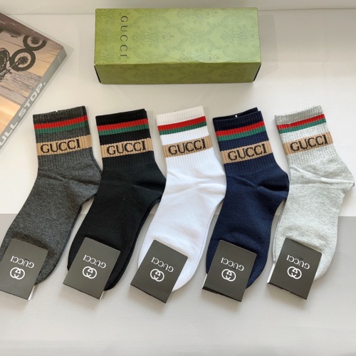 Cheap Gucci Socks For Men #1261222 Replica Wholesale [$27.00 USD] [ITEM#1261222] on Replica Gucci Socks