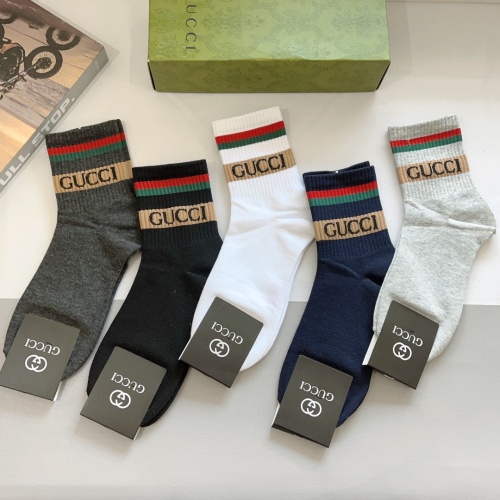 Cheap Gucci Socks For Men #1261222 Replica Wholesale [$27.00 USD] [ITEM#1261222] on Replica Gucci Socks