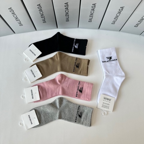 Cheap Balenciaga Socks #1261231 Replica Wholesale [$29.00 USD] [ITEM#1261231] on Replica Balenciaga Socks