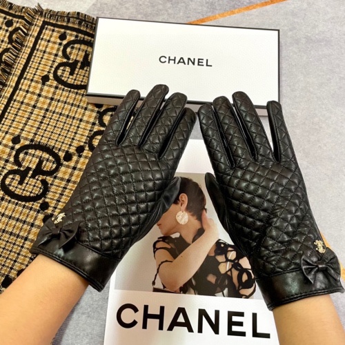 Cheap Chanel Gloves For Women #1261282 Replica Wholesale [$39.00 USD] [ITEM#1261282] on Replica Chanel Gloves