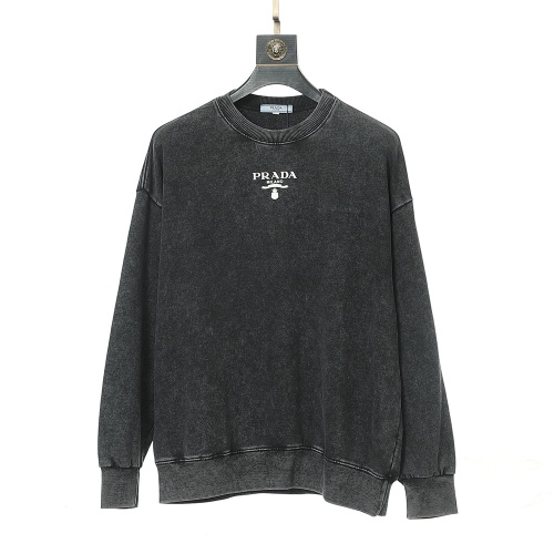 Cheap Prada Hoodies Long Sleeved For Unisex #1261291 Replica Wholesale [$48.00 USD] [ITEM#1261291] on Replica Prada Hoodies