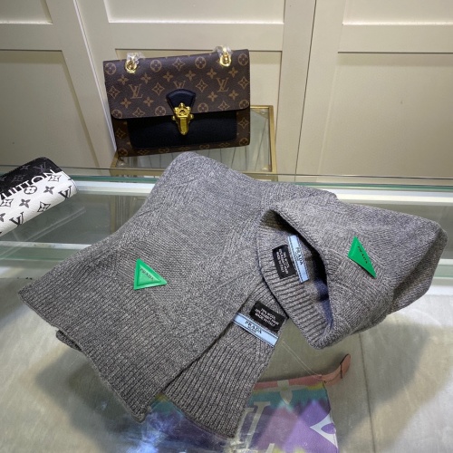 Cheap Prada Hat and Scarf Set #1261306 Replica Wholesale [$48.00 USD] [ITEM#1261306] on Replica Prada Hat and Scarf and Glove Set