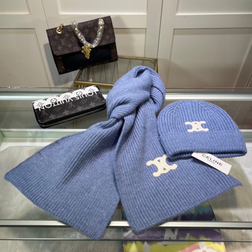 Cheap Celine Hat and Scarf Set #1261319 Replica Wholesale [$48.00 USD] [ITEM#1261319] on Replica Celine Hat and Scarf and Glove Set