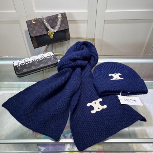 Cheap Celine Hat and Scarf Set #1261321 Replica Wholesale [$48.00 USD] [ITEM#1261321] on Replica Celine Hat and Scarf and Glove Set