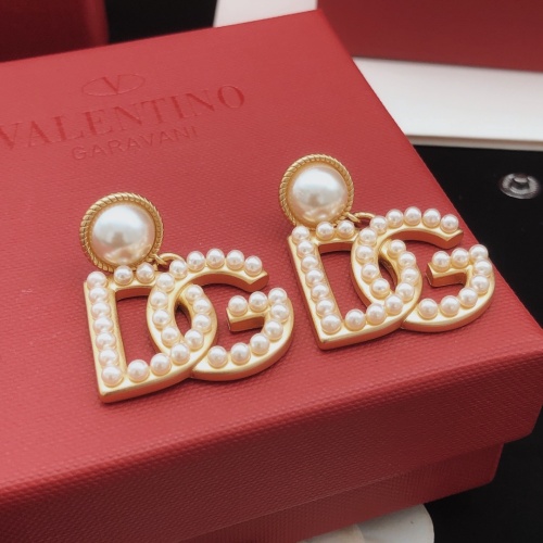 Cheap Dolce &amp; Gabbana D&amp;G Earrings For Women #1261420 Replica Wholesale [$32.00 USD] [ITEM#1261420] on Replica Dolce &amp; Gabbana D&amp;G Earrings