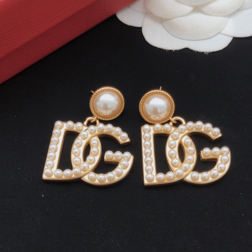 Cheap Dolce &amp; Gabbana D&amp;G Earrings For Women #1261420 Replica Wholesale [$32.00 USD] [ITEM#1261420] on Replica Dolce &amp; Gabbana D&amp;G Earrings