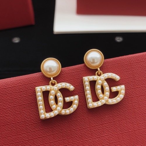 Cheap Dolce &amp; Gabbana D&amp;G Earrings For Women #1261421 Replica Wholesale [$29.00 USD] [ITEM#1261421] on Replica Dolce &amp; Gabbana D&amp;G Earrings