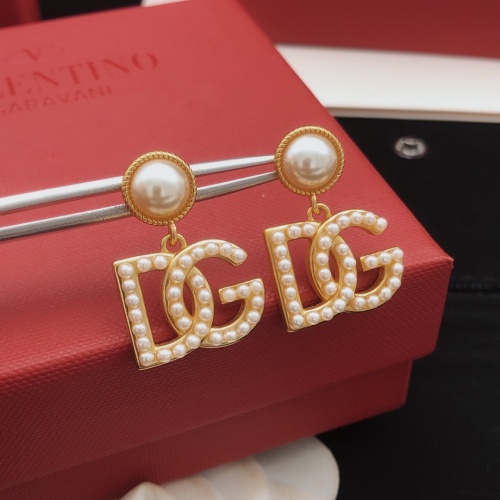 Cheap Dolce &amp; Gabbana D&amp;G Earrings For Women #1261421 Replica Wholesale [$29.00 USD] [ITEM#1261421] on Replica Dolce &amp; Gabbana D&amp;G Earrings