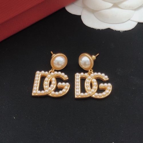 Cheap Dolce &amp; Gabbana D&amp;G Earrings For Women #1261421 Replica Wholesale [$29.00 USD] [ITEM#1261421] on Replica Dolce &amp; Gabbana D&amp;G Earrings