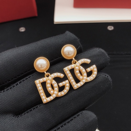 Cheap Dolce &amp; Gabbana D&amp;G Earrings For Women #1261421 Replica Wholesale [$29.00 USD] [ITEM#1261421] on Replica Dolce &amp; Gabbana D&amp;G Earrings