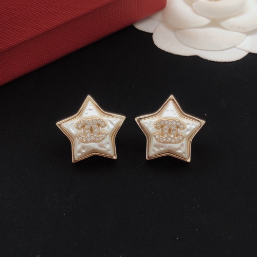 Cheap Chanel Earrings For Women #1261436 Replica Wholesale [$27.00 USD] [ITEM#1261436] on Replica Chanel Earrings