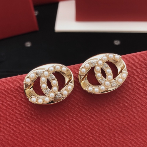 Cheap Chanel Earrings For Women #1261451 Replica Wholesale [$29.00 USD] [ITEM#1261451] on Replica Chanel Earrings