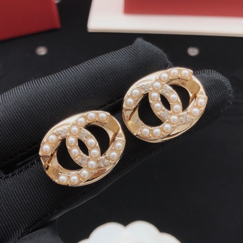 Cheap Chanel Earrings For Women #1261451 Replica Wholesale [$29.00 USD] [ITEM#1261451] on Replica Chanel Earrings