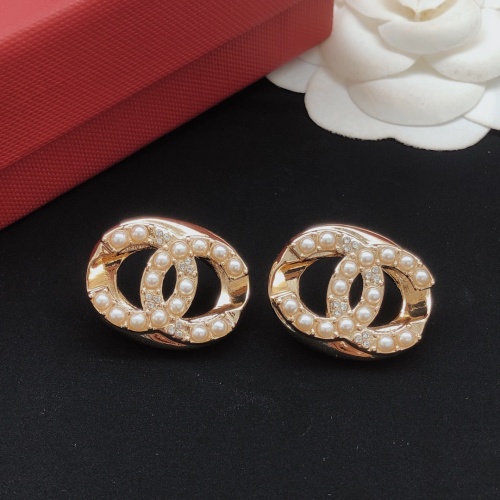 Cheap Chanel Earrings For Women #1261451 Replica Wholesale [$29.00 USD] [ITEM#1261451] on Replica Chanel Earrings