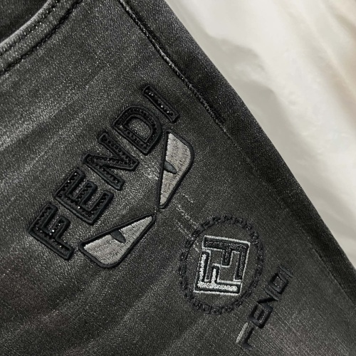 Cheap Fendi Jeans For Men #1261476 Replica Wholesale [$88.00 USD] [ITEM#1261476] on Replica Fendi Jeans