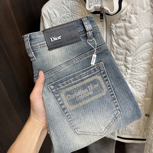 Cheap Christian Dior Jeans For Men #1261502 Replica Wholesale [$88.00 USD] [ITEM#1261502] on Replica Christian Dior Jeans