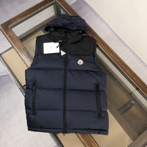 Cheap Moncler Down Feather Coat Sleeveless For Men #1261585 Replica Wholesale [$132.00 USD] [ITEM#1261585] on Replica Moncler Down Feather Coat