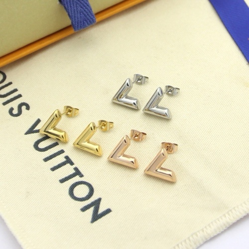 Cheap Louis Vuitton Earrings For Women #1261596 Replica Wholesale [$25.00 USD] [ITEM#1261596] on Replica Louis Vuitton Earrings