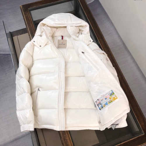 Cheap Moncler Down Feather Coat Long Sleeved For Unisex #1261610 Replica Wholesale [$150.00 USD] [ITEM#1261610] on Replica Moncler Down Feather Coat