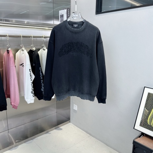 Cheap Balenciaga Hoodies Long Sleeved For Unisex #1261654 Replica Wholesale [$56.00 USD] [ITEM#1261654] on Replica Balenciaga Hoodies