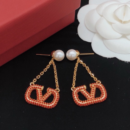 Cheap Valentino Earrings For Women #1261717 Replica Wholesale [$32.00 USD] [ITEM#1261717] on Replica Valentino Earrings