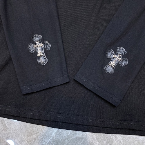 Cheap Chrome Hearts T-Shirts Long Sleeved For Unisex #1261750 Replica Wholesale [$45.00 USD] [ITEM#1261750] on Replica Chrome Hearts T-Shirts