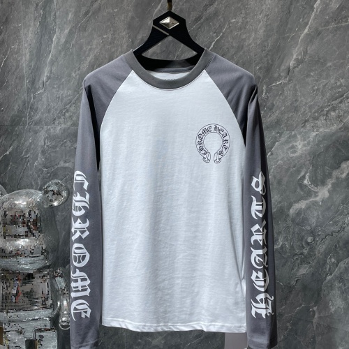 Cheap Chrome Hearts T-Shirts Long Sleeved For Unisex #1261768 Replica Wholesale [$36.00 USD] [ITEM#1261768] on Replica Chrome Hearts T-Shirts