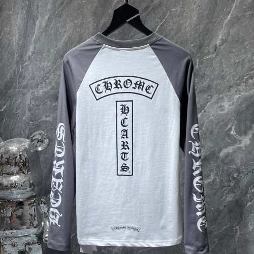 Cheap Chrome Hearts T-Shirts Long Sleeved For Unisex #1261768 Replica Wholesale [$36.00 USD] [ITEM#1261768] on Replica Chrome Hearts T-Shirts