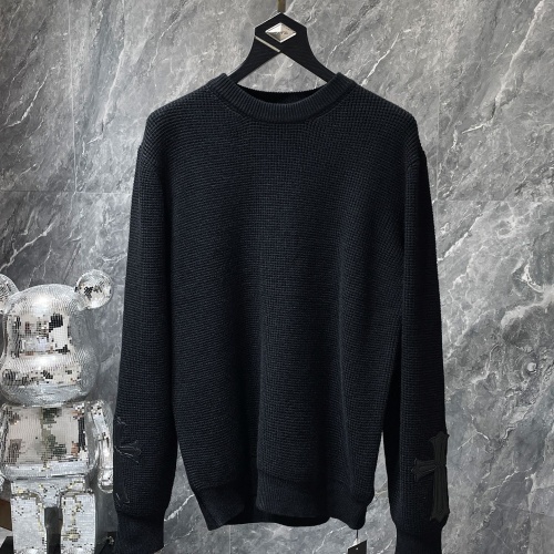 Cheap Chrome Hearts Sweater Long Sleeved For Unisex #1261783 Replica Wholesale [$48.00 USD] [ITEM#1261783] on Replica Chrome Hearts Sweater