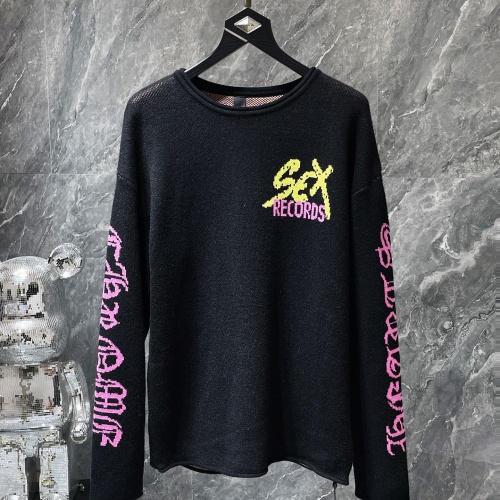 Cheap Chrome Hearts Sweater Long Sleeved For Unisex #1261784 Replica Wholesale [$48.00 USD] [ITEM#1261784] on Replica Chrome Hearts Sweater