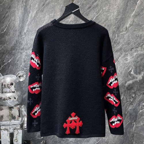 Cheap Chrome Hearts Sweater Long Sleeved For Unisex #1261785 Replica Wholesale [$52.00 USD] [ITEM#1261785] on Replica Chrome Hearts Sweater