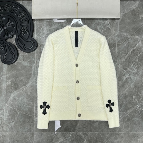 Cheap Chrome Hearts Sweater Long Sleeved For Unisex #1261789 Replica Wholesale [$60.00 USD] [ITEM#1261789] on Replica Chrome Hearts Sweater