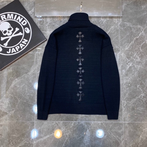 Cheap Chrome Hearts Sweater Long Sleeved For Unisex #1261792 Replica Wholesale [$52.00 USD] [ITEM#1261792] on Replica Chrome Hearts Sweater