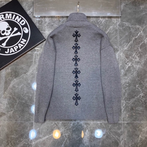 Cheap Chrome Hearts Sweater Long Sleeved For Unisex #1261793 Replica Wholesale [$52.00 USD] [ITEM#1261793] on Replica Chrome Hearts Sweater