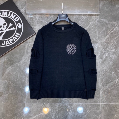 Cheap Chrome Hearts Sweater Long Sleeved For Unisex #1261796 Replica Wholesale [$52.00 USD] [ITEM#1261796] on Replica Chrome Hearts Sweater