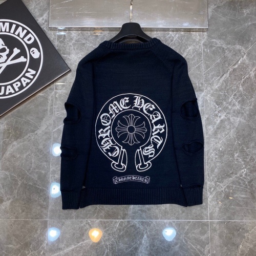 Cheap Chrome Hearts Sweater Long Sleeved For Unisex #1261796 Replica Wholesale [$52.00 USD] [ITEM#1261796] on Replica Chrome Hearts Sweater