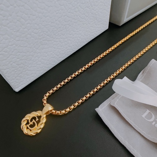 Cheap Christian Dior Necklaces #1261803 Replica Wholesale [$42.00 USD] [ITEM#1261803] on Replica Christian Dior Necklaces