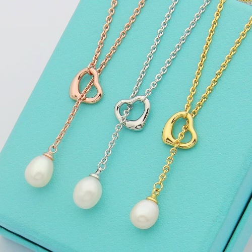 Cheap Tiffany Necklaces For Women #1261814 Replica Wholesale [$25.00 USD] [ITEM#1261814] on Replica Tiffany Necklaces