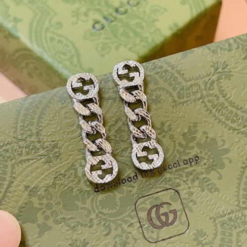 Cheap Gucci Earrings For Women #1261819 Replica Wholesale [$29.00 USD] [ITEM#1261819] on Replica Gucci Earrings