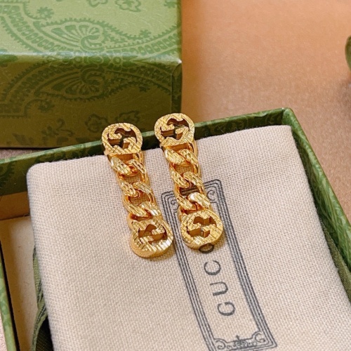 Cheap Gucci Earrings For Women #1261820 Replica Wholesale [$29.00 USD] [ITEM#1261820] on Replica Gucci Earrings