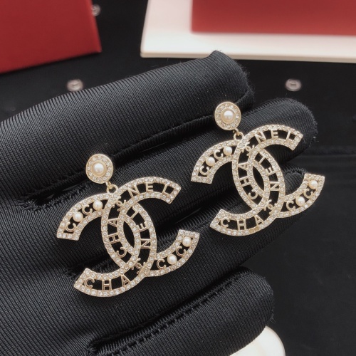 Cheap Chanel Earrings For Women #1261868 Replica Wholesale [$32.00 USD] [ITEM#1261868] on Replica Chanel Earrings