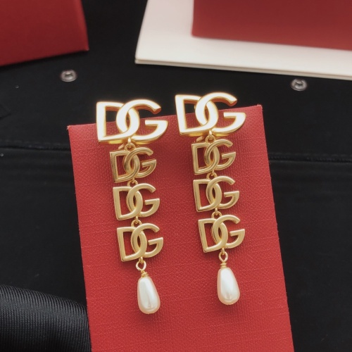 Cheap Dolce &amp; Gabbana D&amp;G Earrings For Women #1261880 Replica Wholesale [$32.00 USD] [ITEM#1261880] on Replica Dolce &amp; Gabbana D&amp;G Earrings